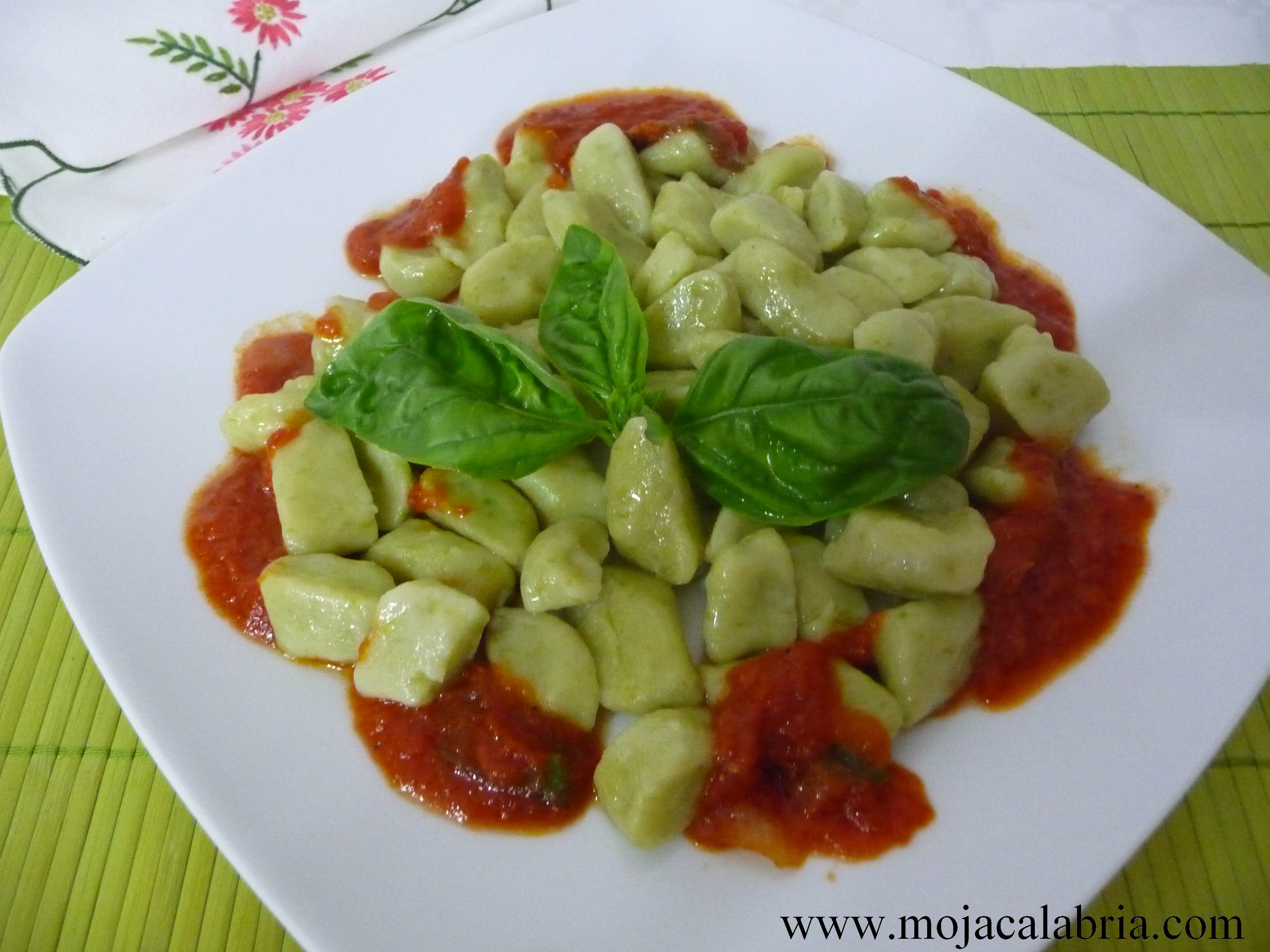 Gnocchi verde-czyli kopytka zielone bez jajek :: mojacalabria
